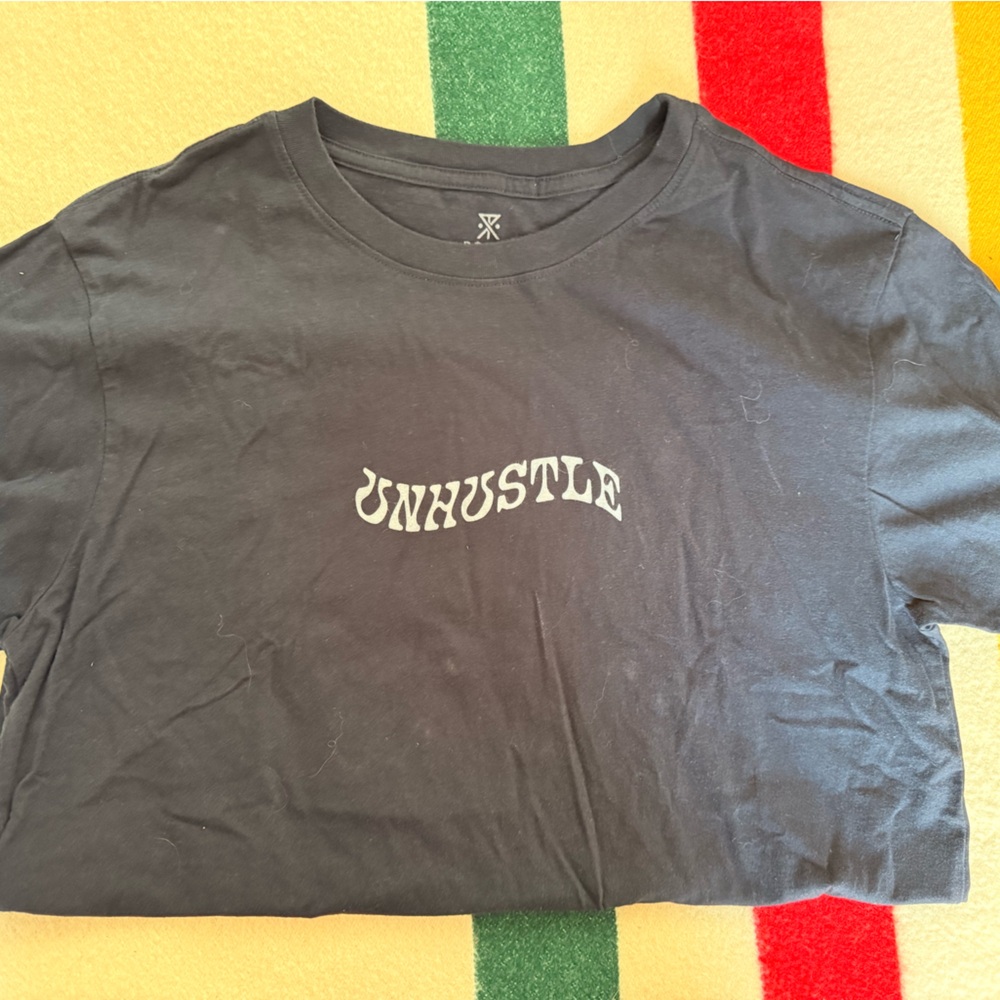 Roark Black 'Unhustle' Short Sleeve Tee